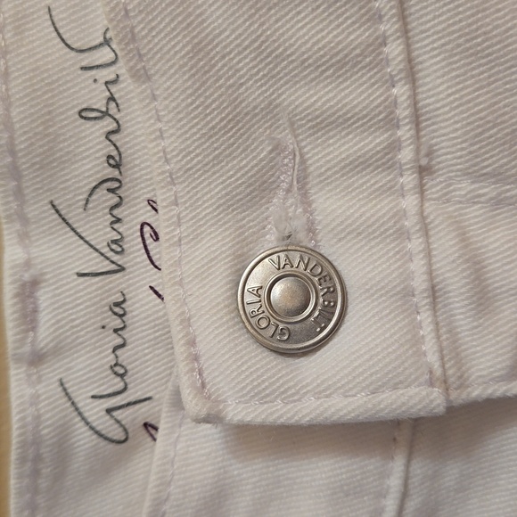 Gloria Vanderbilt slimming stretch Denim Capris 10P - Picture 3 of 10